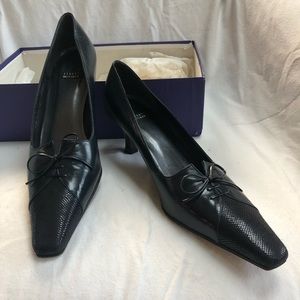 Stuart Weitzman Square Toed Heels